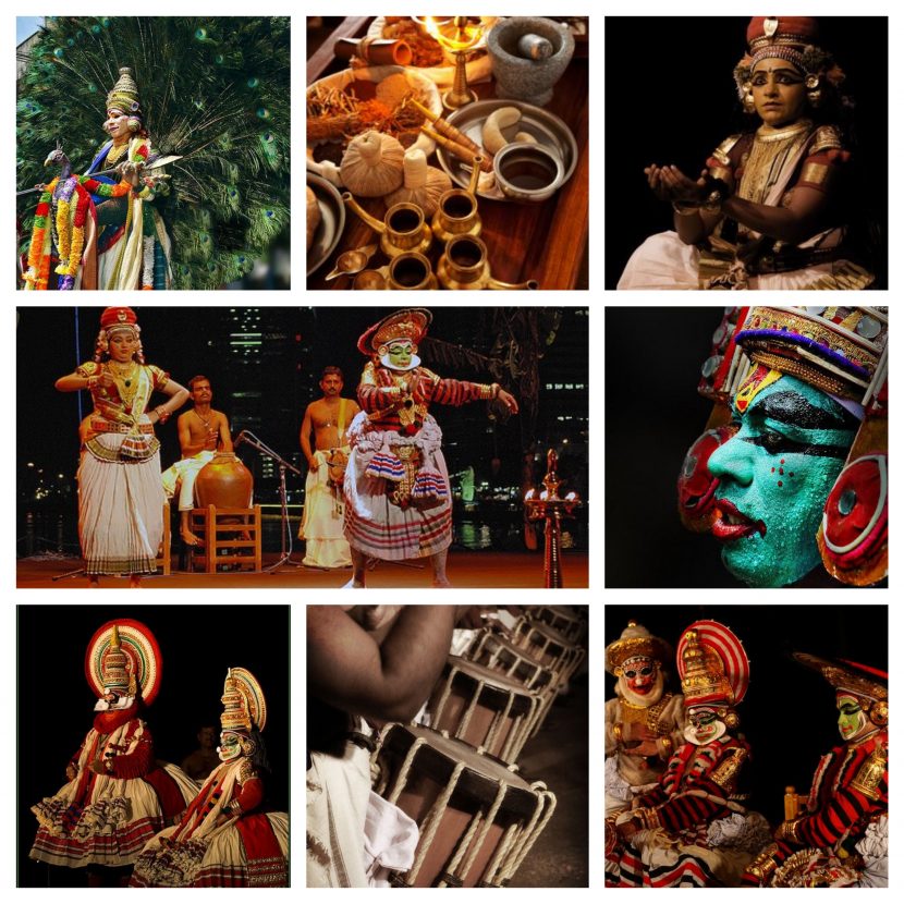 kerala culture collage